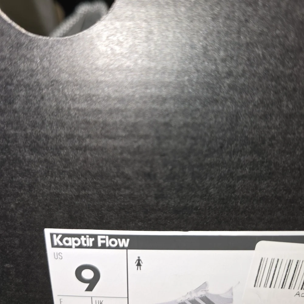 Adidas Kaptir Flow Sneakers in Gray and White - Picture 2 of 2